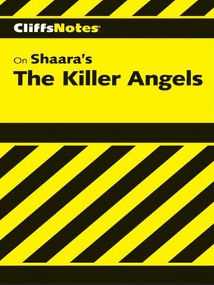cover image of CliffsNotes on Shaara's the Killer Angels